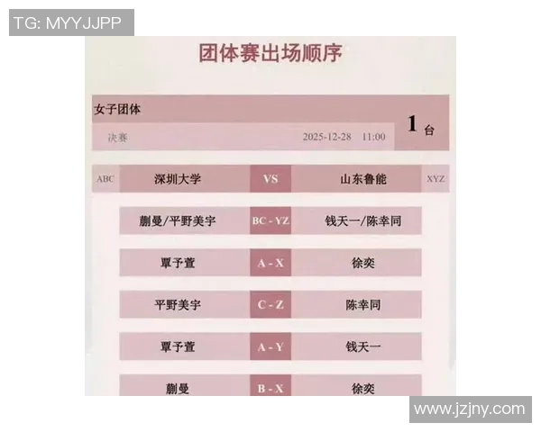 乒超联赛女团实力对比与发展趋势全面分析